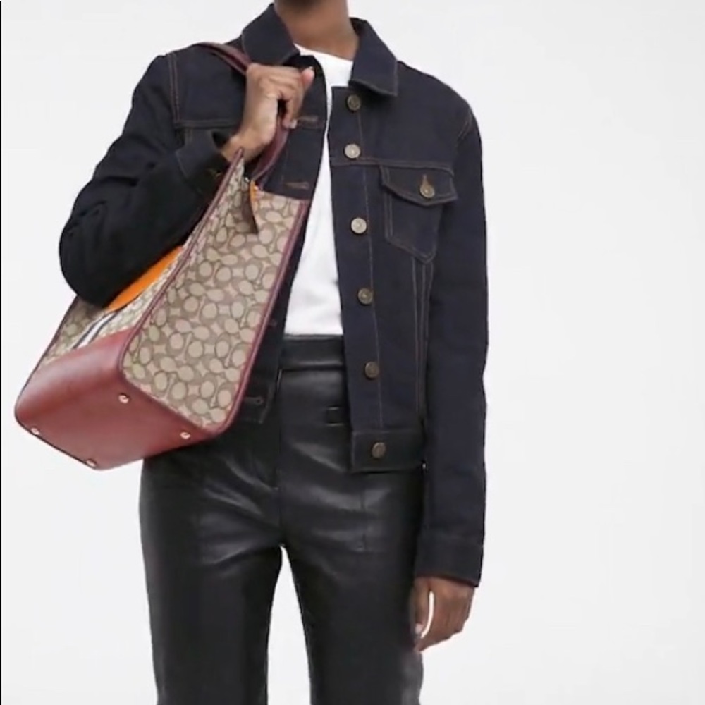 NWT💃Coach Dempsey Tote In Signature Jacquard - Picture 12 of 13